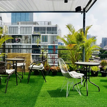 Silom Soi 3 Hash Apartment Hip And Funky With Rooftop View Bangkok Exterior photo