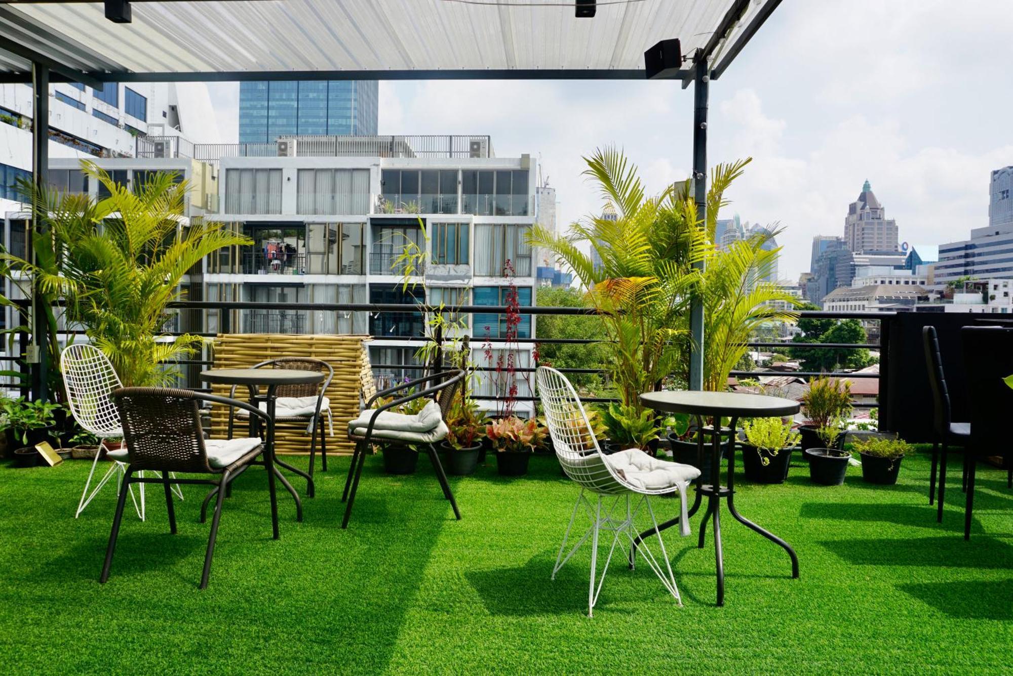 Silom Soi 3 Hash Hip And Funky With Rooftop View Апартаменты Бангкок
