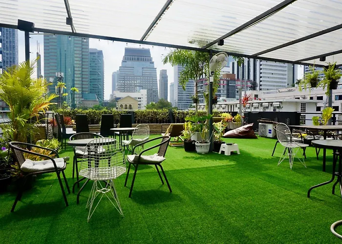 Silom Soi 3 Hash Apartment Hip And Funky With Rooftop View